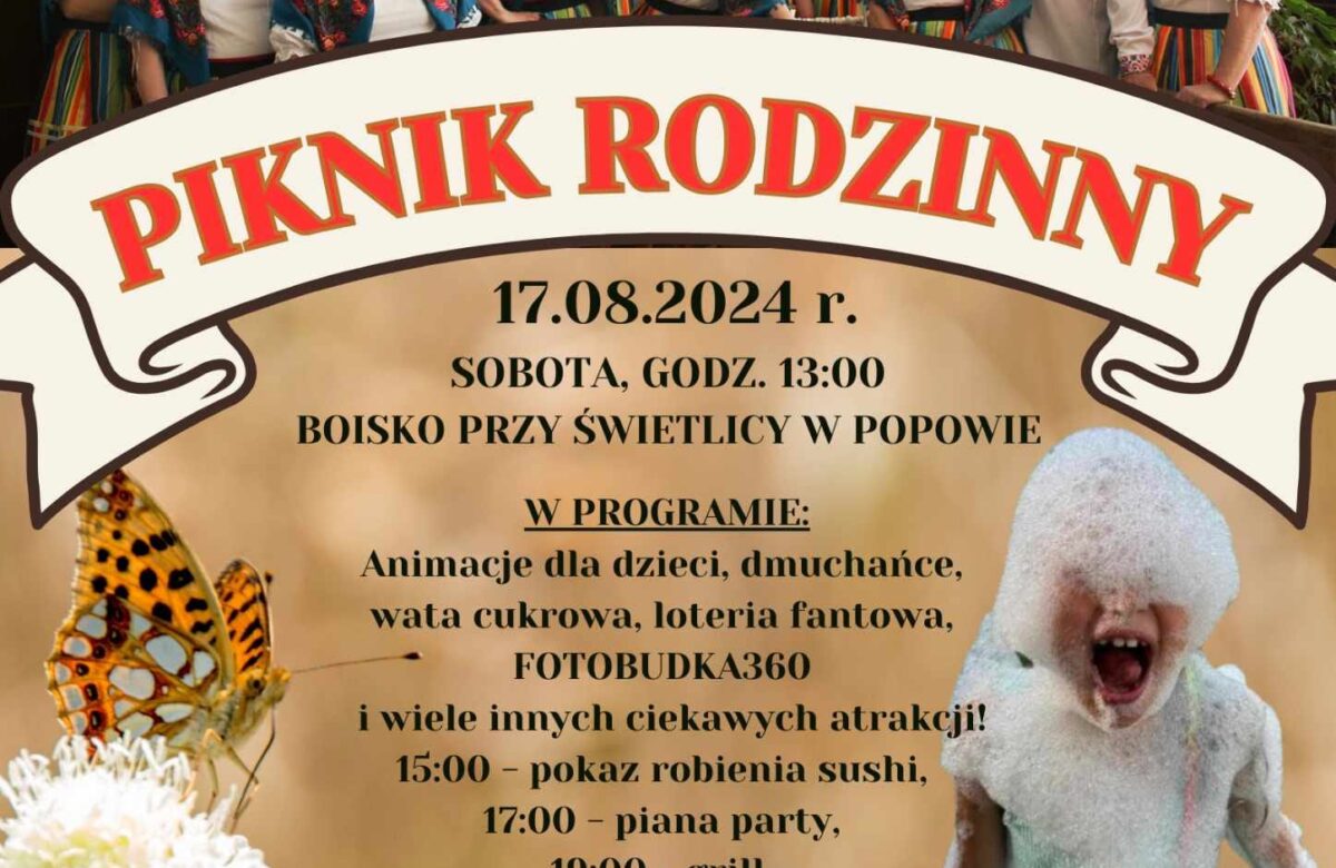 Piknik Rodzinny w Popowie