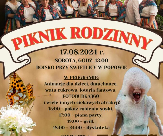 Piknik Rodzinny w Popowie
